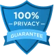 100% Privacy